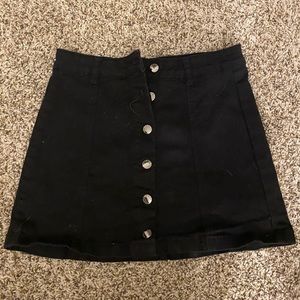 Button down skirt